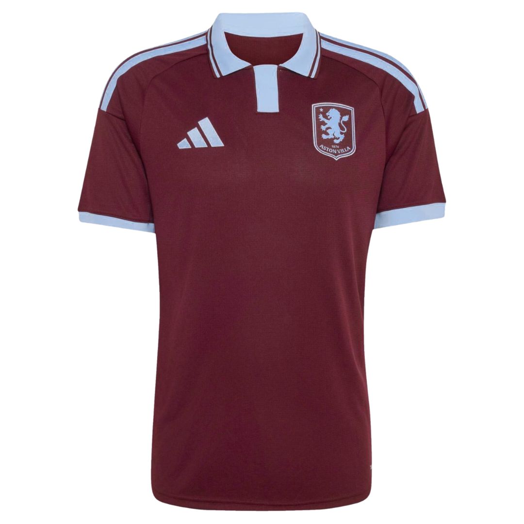 Aston Villa home soccer jersey 2026/27 fan version in claret and blue