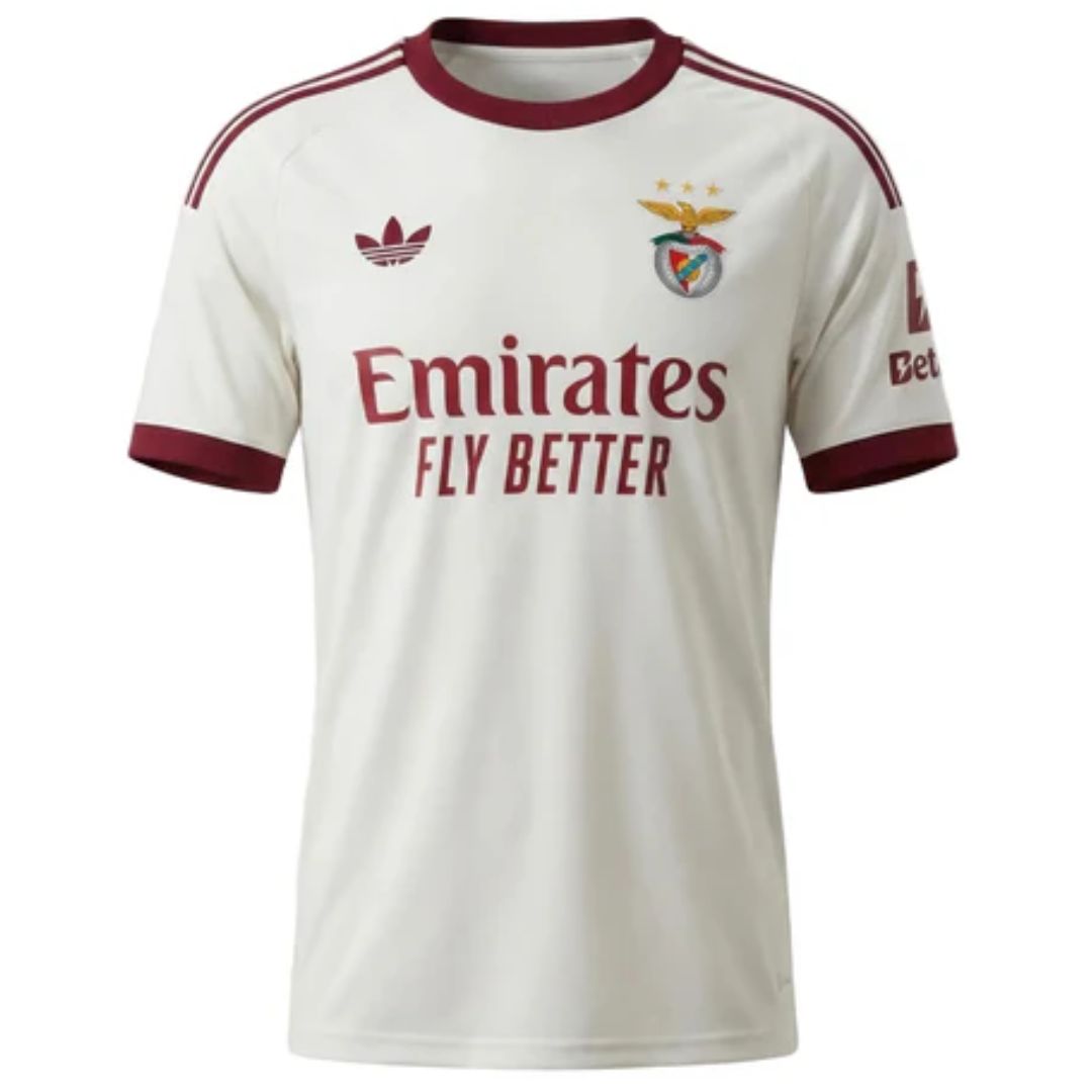 Benfica away soccer jersey 2026/27 fan version with official club crest