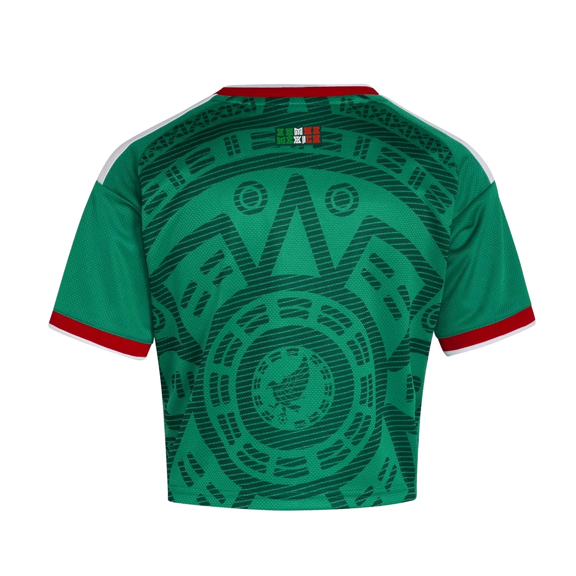 2026 Mexico Women's Stadium Home Cropped Soccer Jersey - FutStore