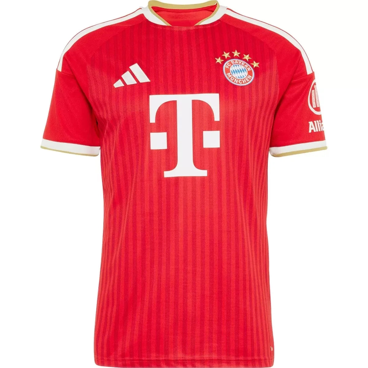 Bayern Munich home soccer jersey 2026/27 fan version in red with club crest - view 3