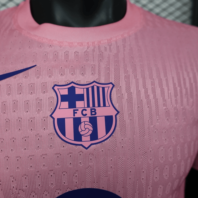 25/26 Player Barcelona Pink Special Edition jersey - Slim Fit - FutStore