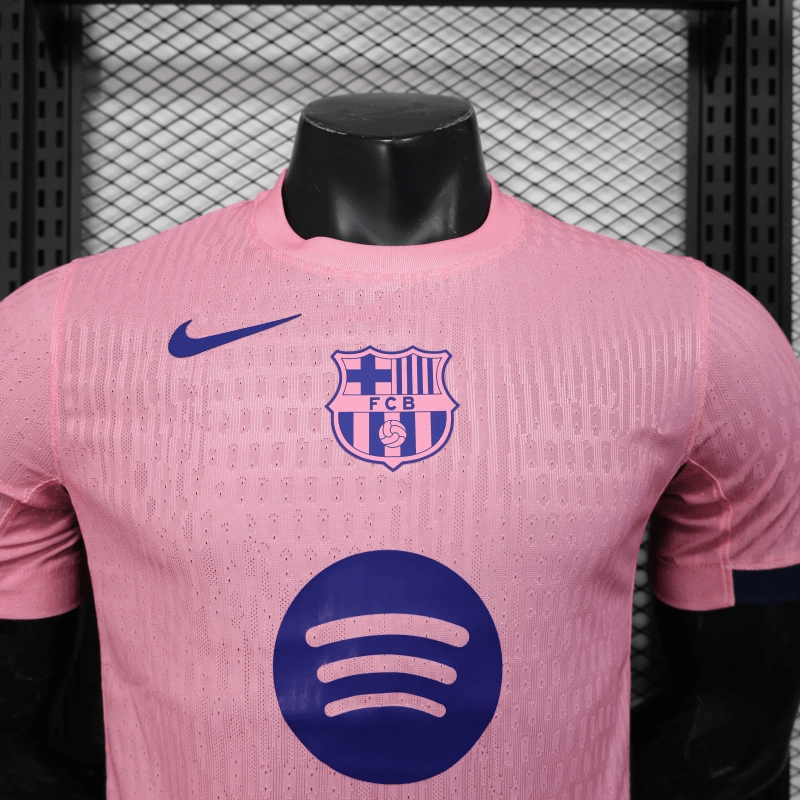 25/26 Player Barcelona Pink Special Edition jersey - Slim Fit - FutStore
