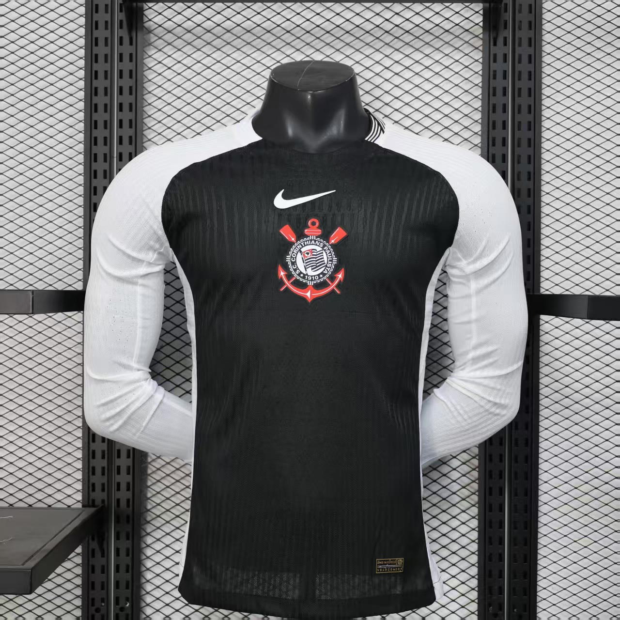 25/26 Player Long Sleeves Corinthians Away - Authentic Player [Slim Fit] Player [Slim Fit] Player [Slim Fit] Slim Fit - FutStore