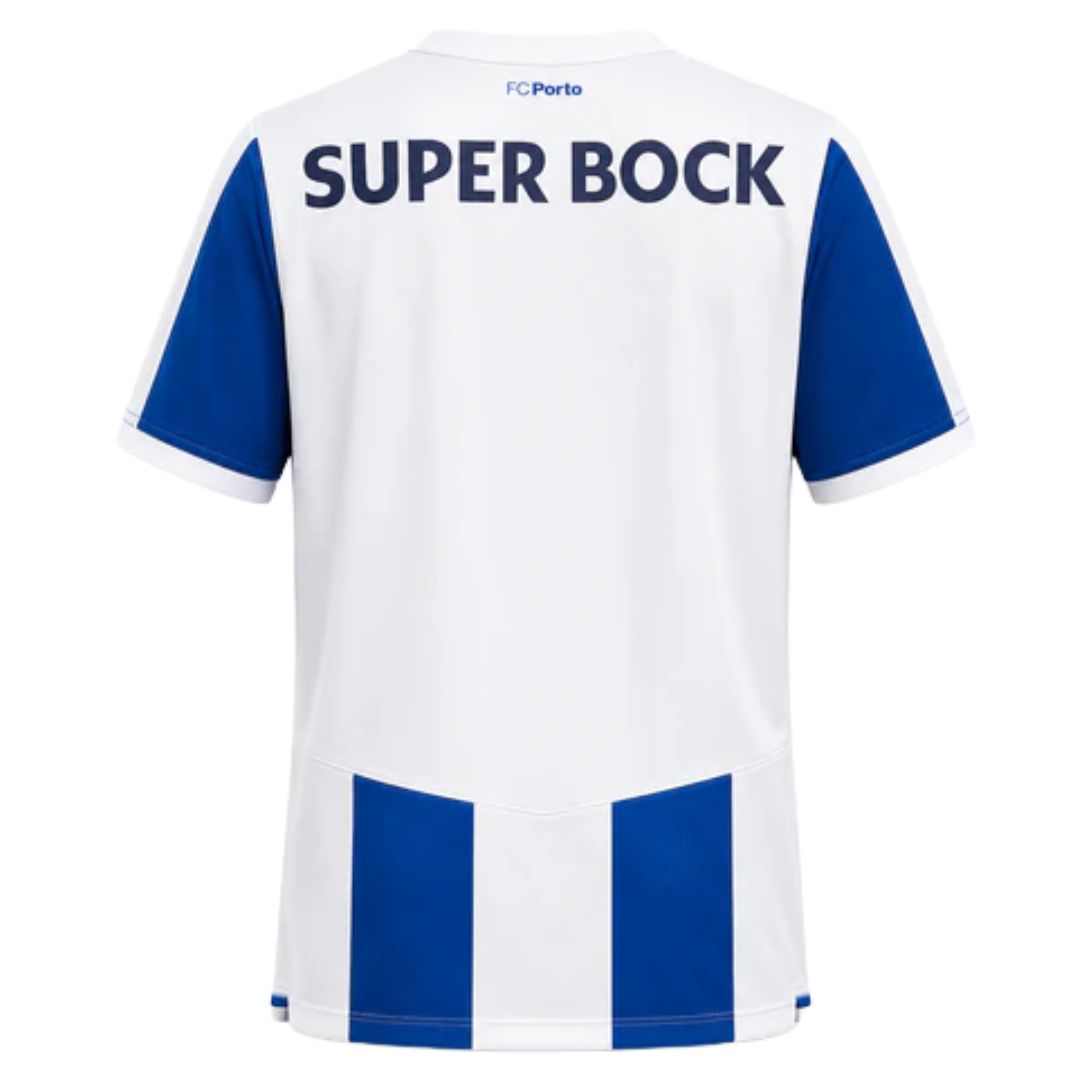 FC Porto home soccer jersey 2026/27 fan version in blue and white stripes - view 2