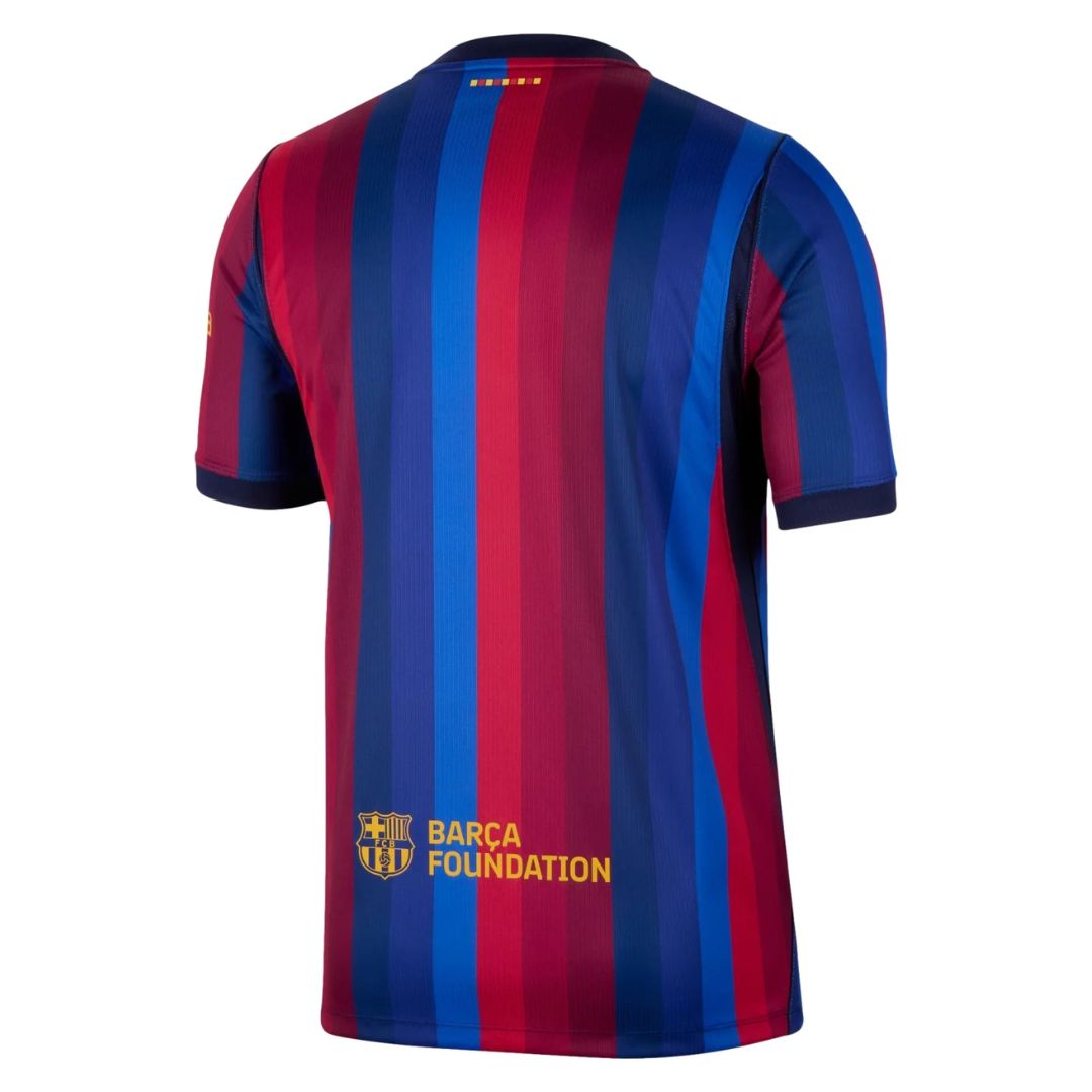 Barcelona home soccer jersey 2026/27 fan version in blaugrana blue and red stripes - view 2