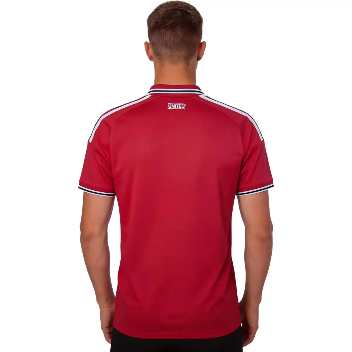 Manchester United home soccer jersey 2026/27 fan version in red with club crest - view 2