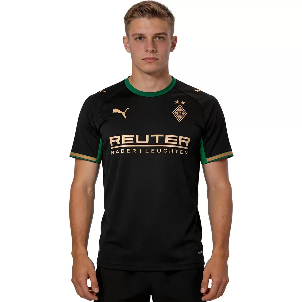 Borussia Monchengladbach away soccer jersey 2026/27 fan version with club crest