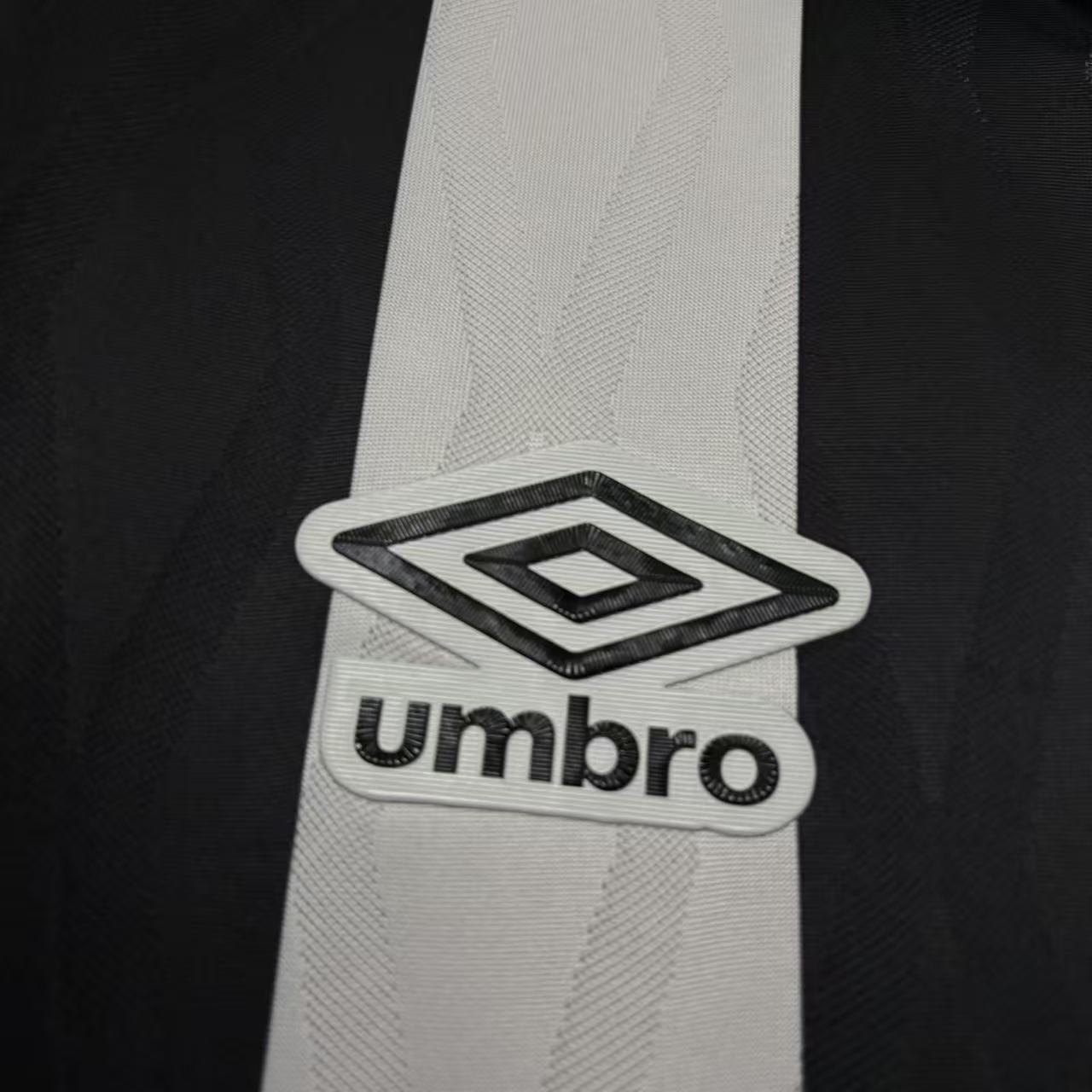 Santos FC home soccer jersey 2027 fan version in white with official club crest - view 5