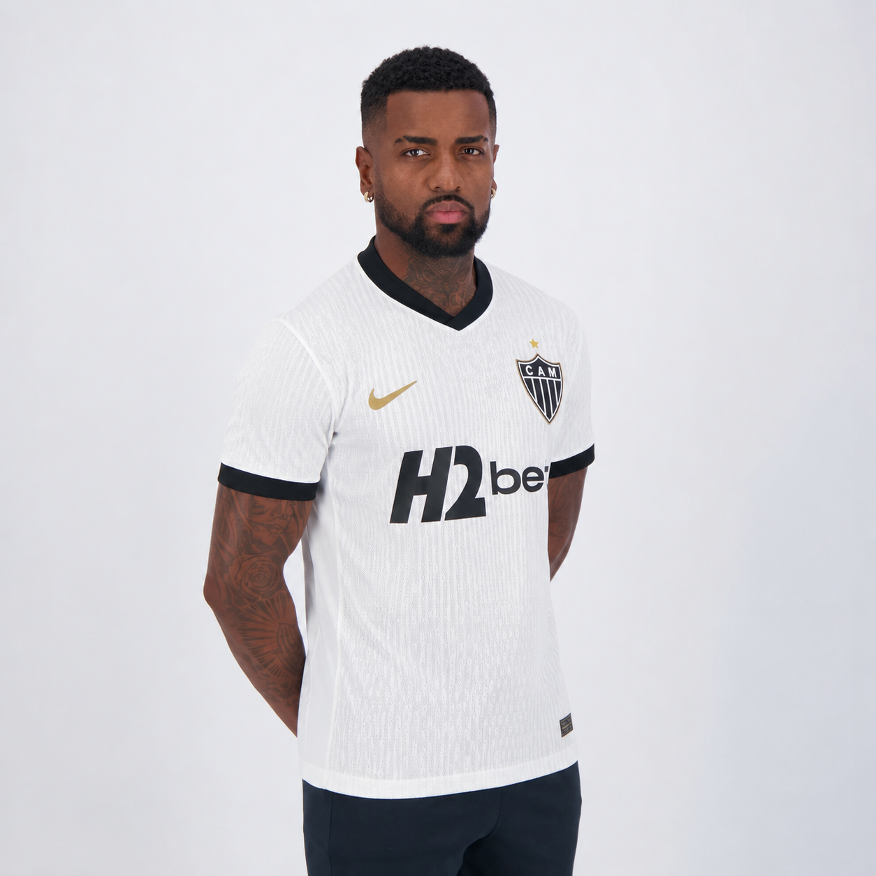 Atletico Mineiro away player version soccer jersey 2026/27 with official sponsors