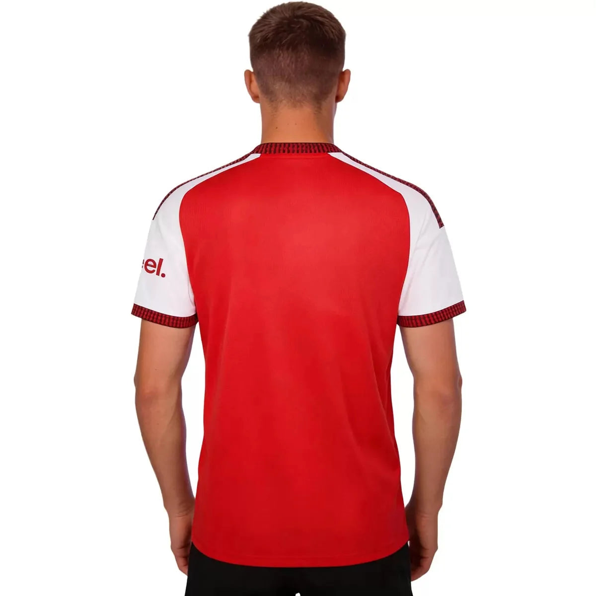 Arsenal home soccer jersey 2026/27 fan version in red with white sleeves - view 2