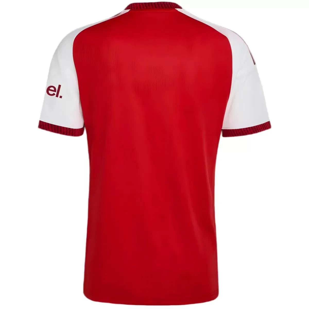 Arsenal home soccer jersey 2026/27 fan version in red with white sleeves - view 4