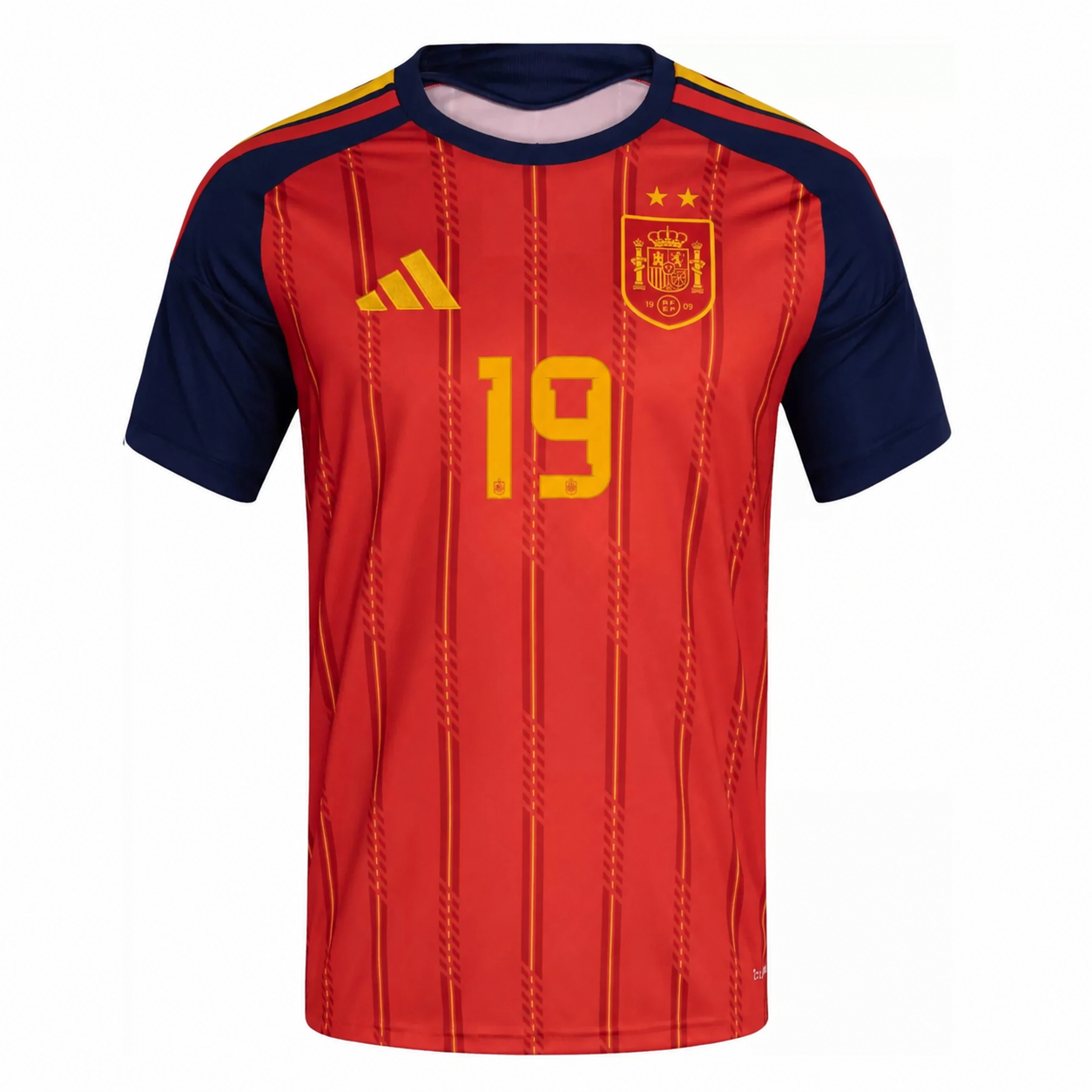 Spain World Cup Champions Home Jersey 2026 - Lamine Yamal - 2 Stars - Fan Version