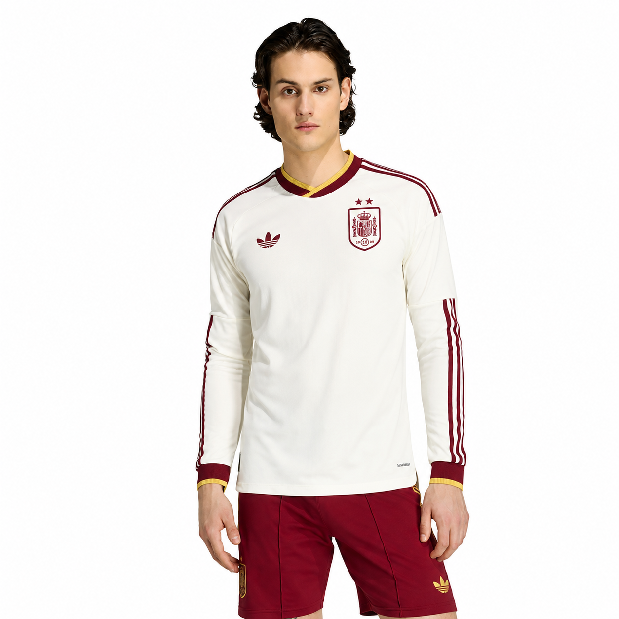 Spain Away Long-Sleeve 2026 World Cup Champions - Fan Version - 2 stars