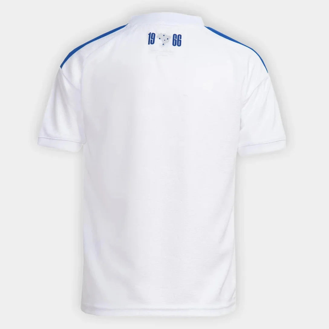 Cruzeiro away soccer jersey 2026/27 fan version in white with blue detailing - view 3