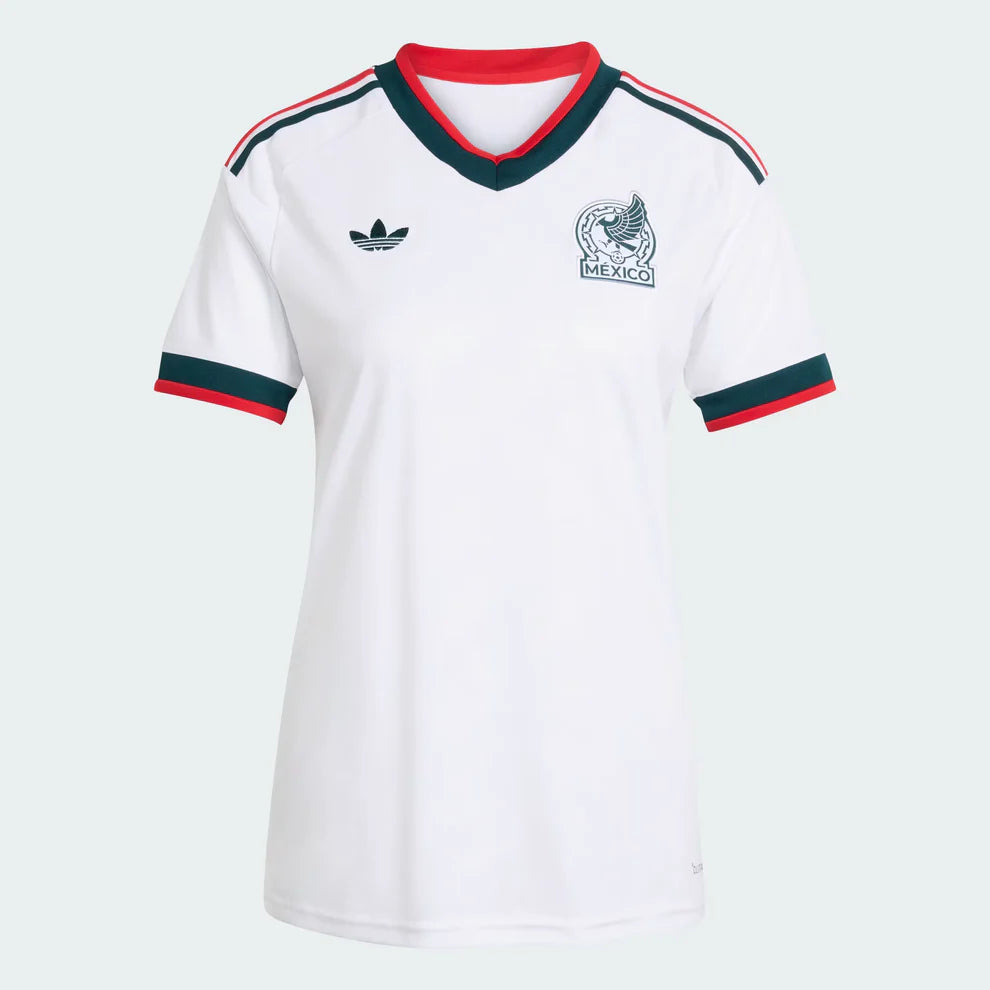 Mexico Women's Fan Jersey Away 2026 World Cup - White