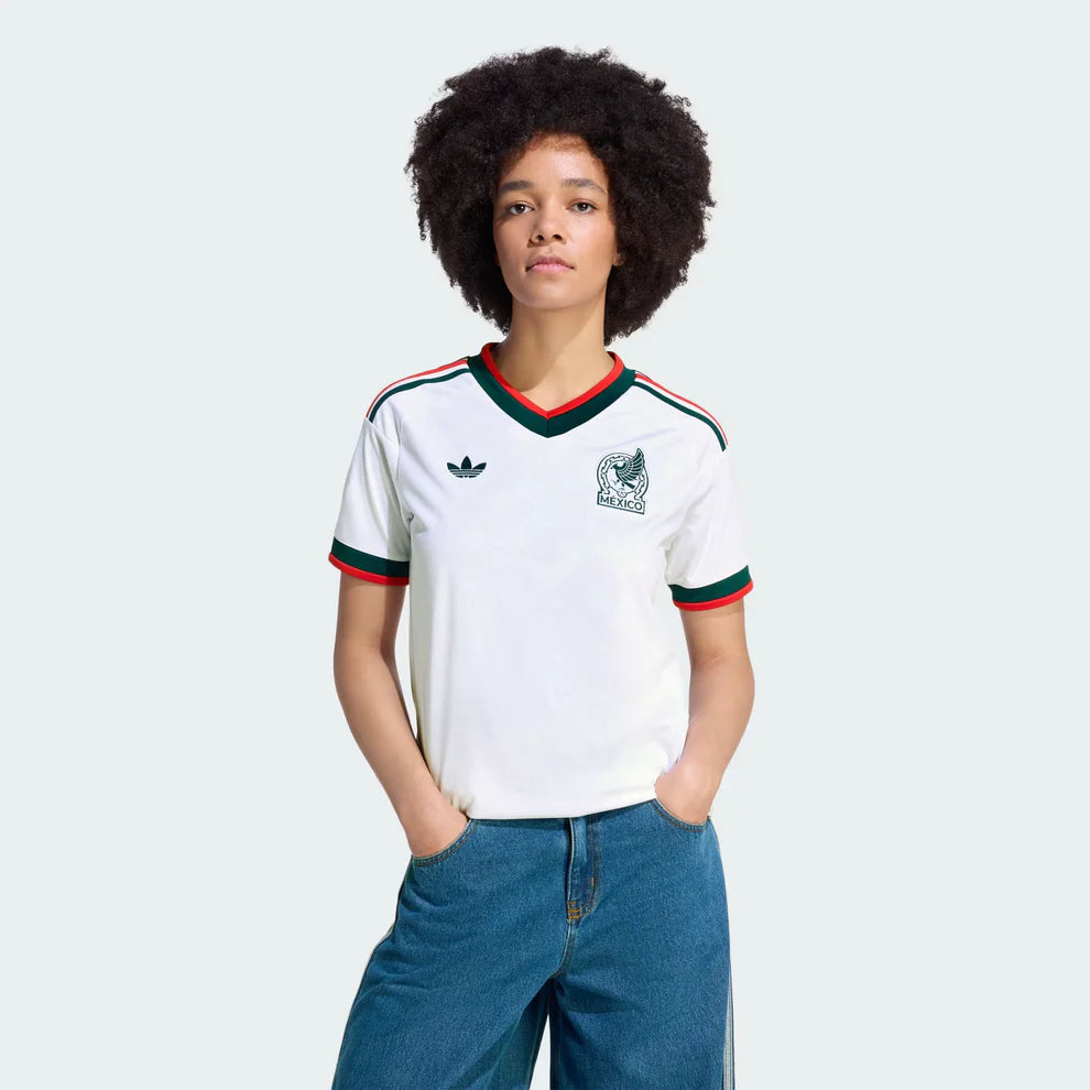 Mexico Women's Fan Jersey Away 2026 World Cup - White