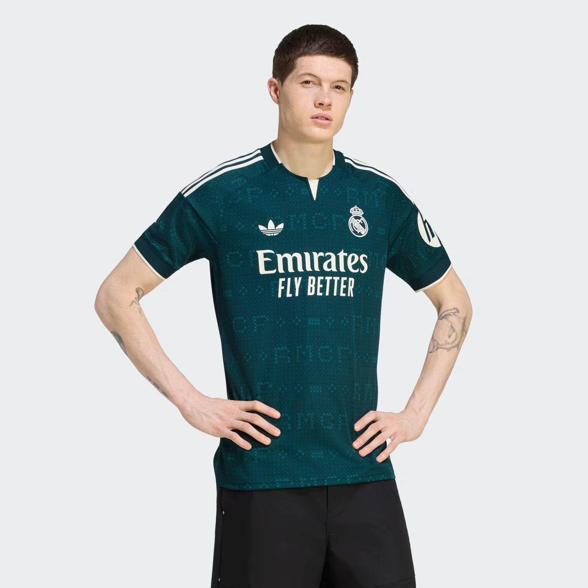 Real Madrid away soccer jersey 2026/27 fan version with official club crest