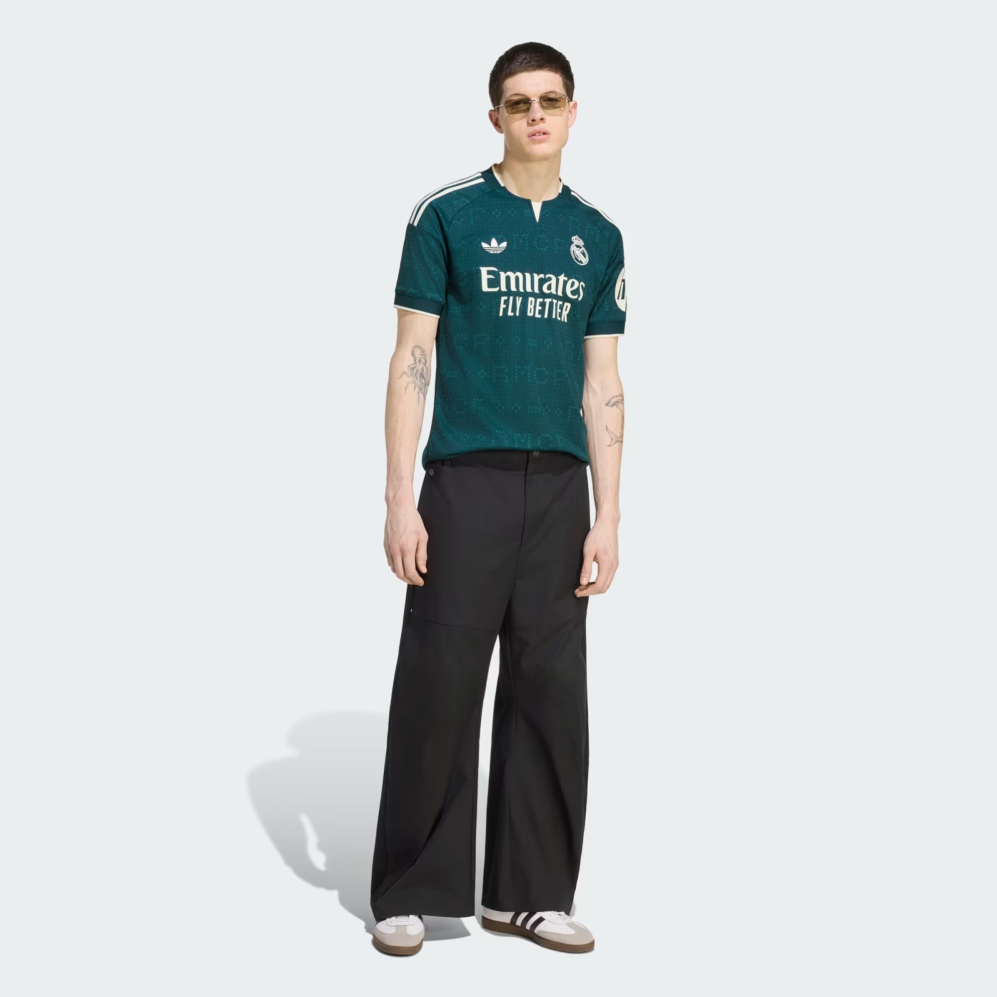 Real Madrid away soccer jersey 2026/27 fan version with official club crest - view 3