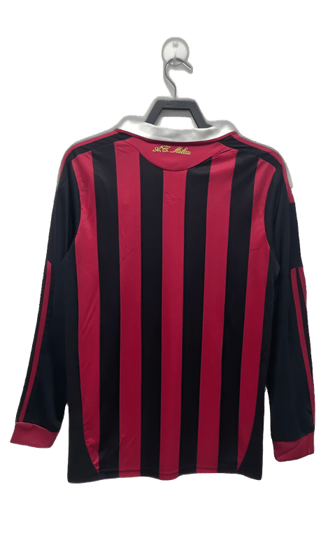 AC Milan 09/10 I Home Jersey - Long Sleeve Retro Version - FutStore