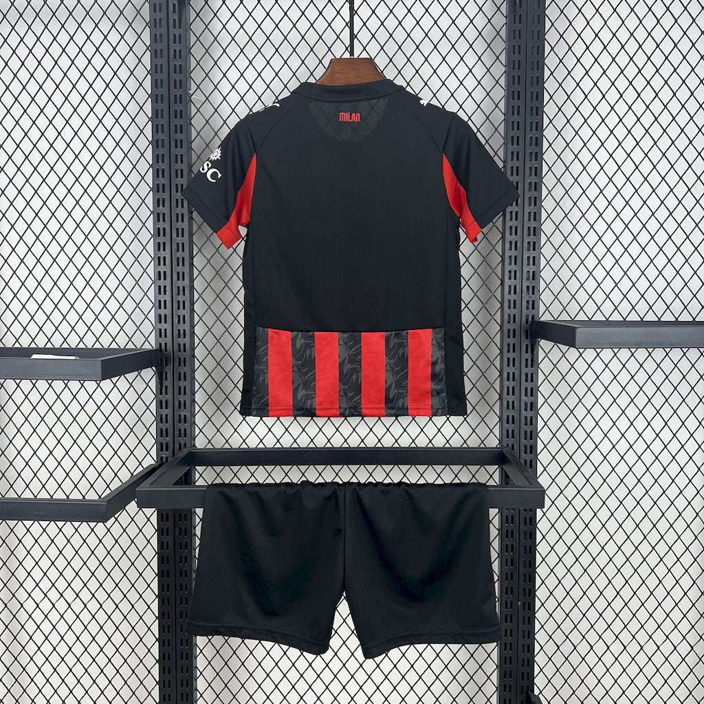 AC Milan 2025/26 Home Kids Kit - FutStore