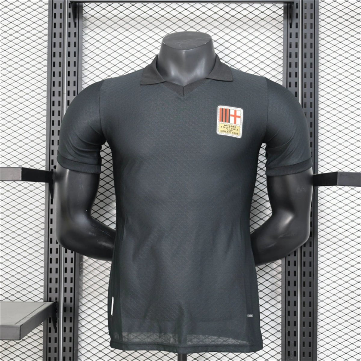 AC Milan 25/26 125th Anniversary Edition Jersey - Black - Player Version - Slim Fit - FutStore