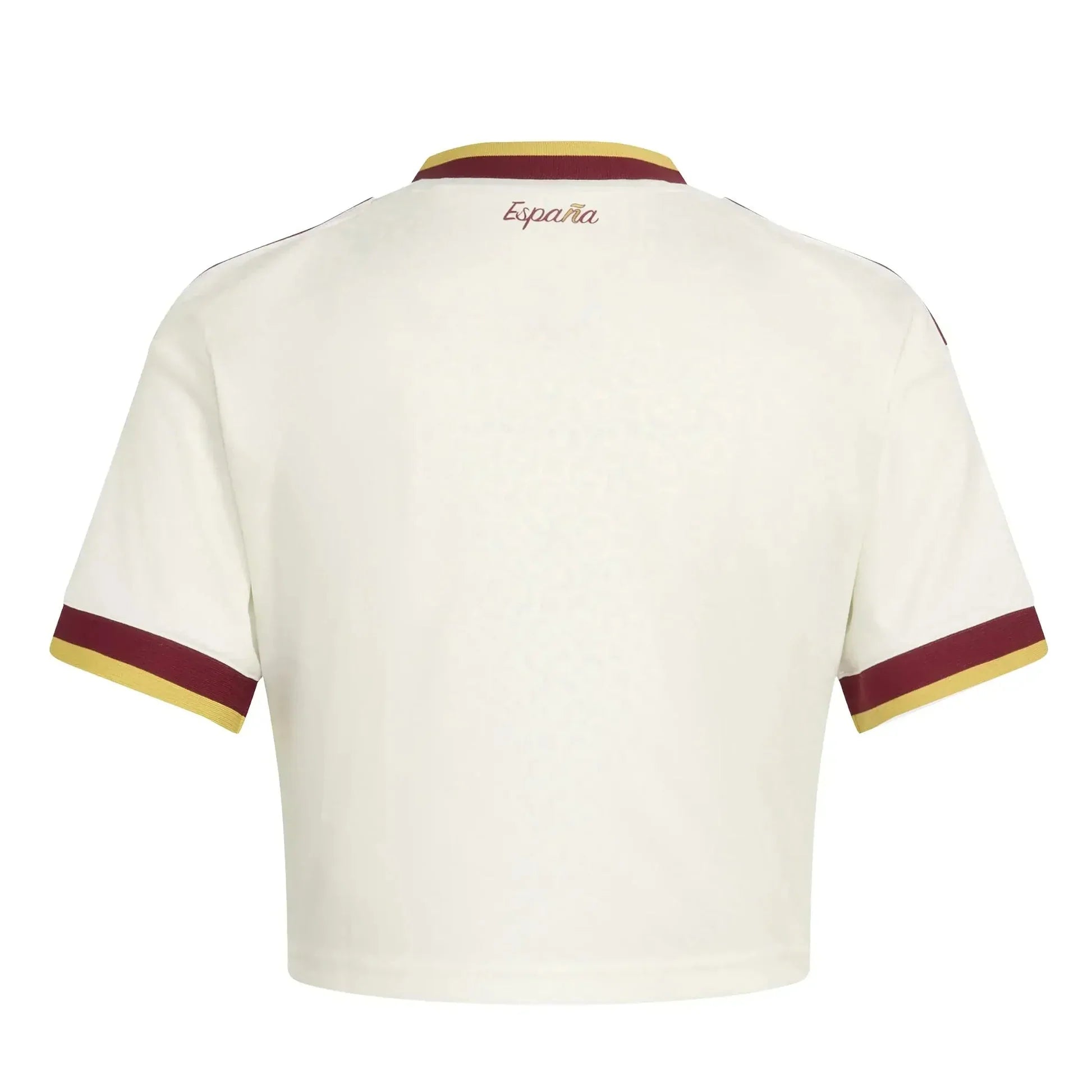 Spain Women's Away Cropped Jersey 2026 World Cup Champions - 2 Stars
