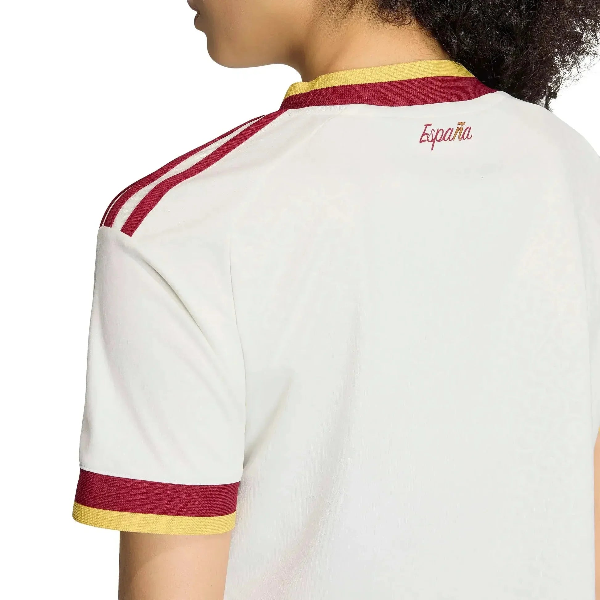 Spain Women's Away Cropped Jersey 2026 World Cup Champions - 2 Stars