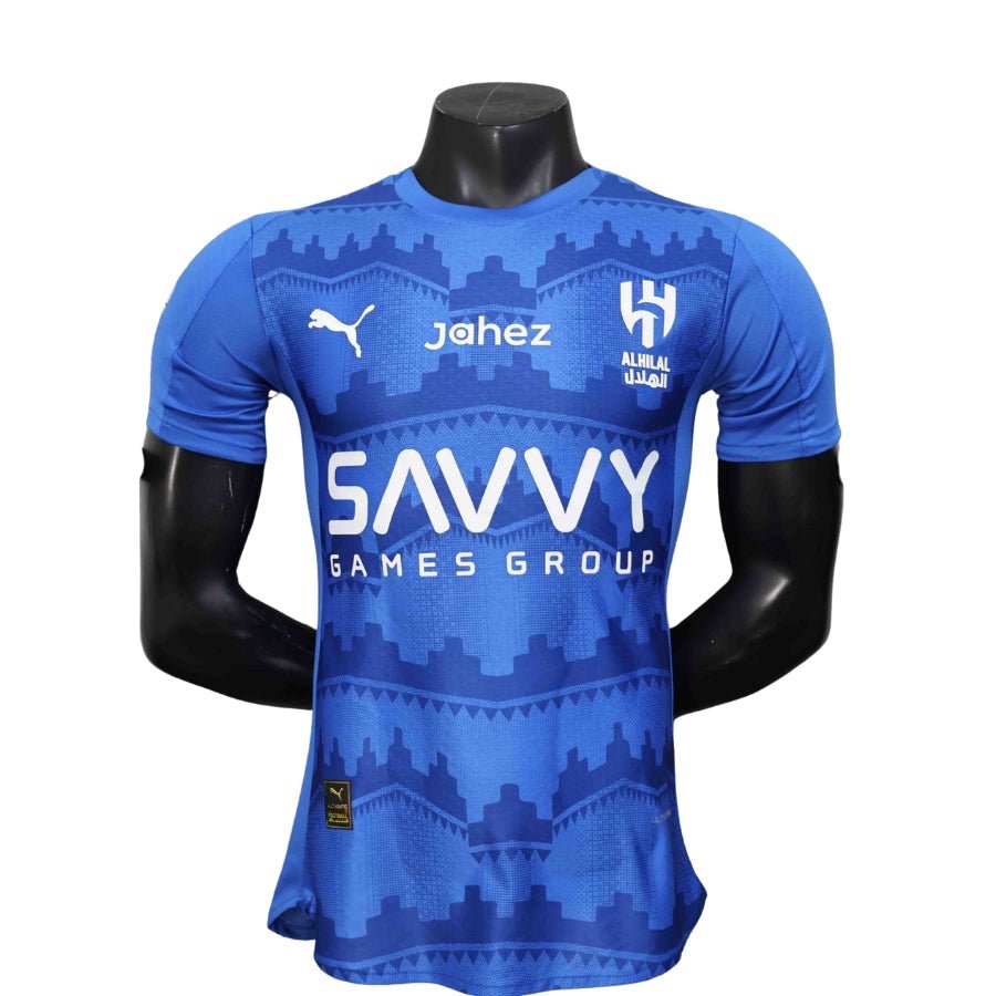 Al Hilal Home Authentic Player [Slim Fit] Player [Slim Fit] Player [Slim Fit] Player 2025/26 - FutStore