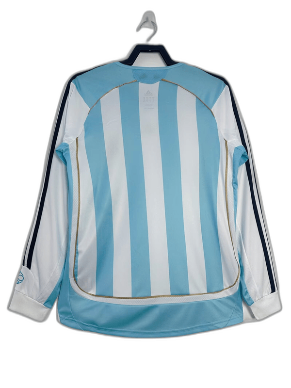 Argentina 06/07 I Home Jersey - Long Sleeve Retro Version - FutStore