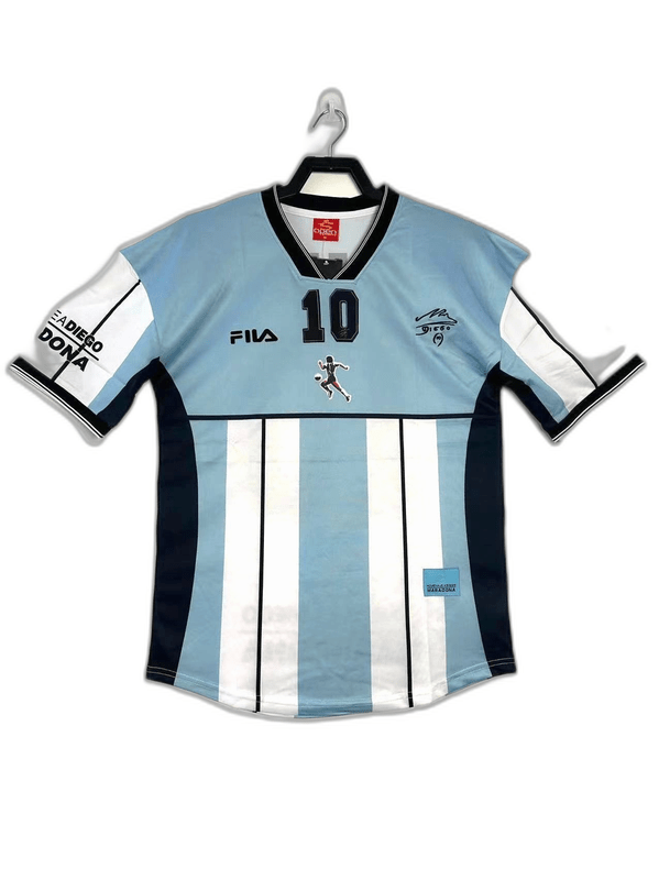 Argentina 2001 Maradona Commemorative Edition Jersey - Retro Version - FutStore