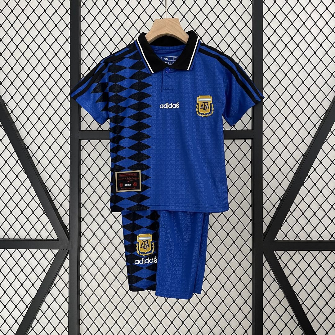 Argentina Away Retro 1994 Kids Kit - FutStore