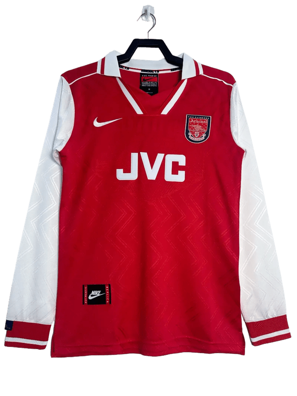 Arsenal 96/97 I Home Jersey - Long Sleeve Retro Version - FutStore