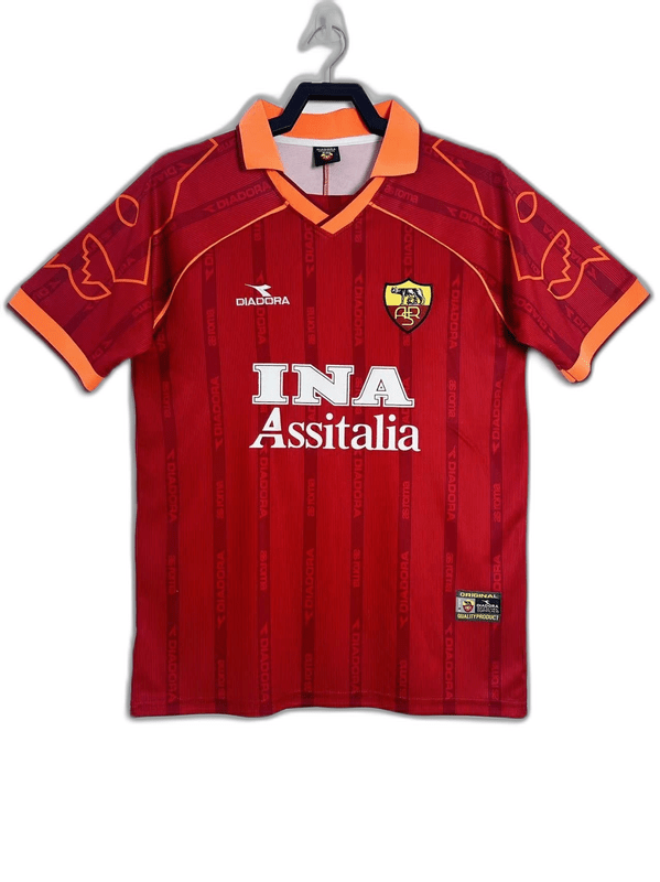 AS Roma 99/00 I Home Jersey - Retro Version - FutStore
