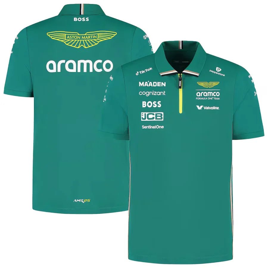 Aston Martin Aramco Cognizant F1 2025 Team Polo Formula 1 F1 Formula One - FutStore