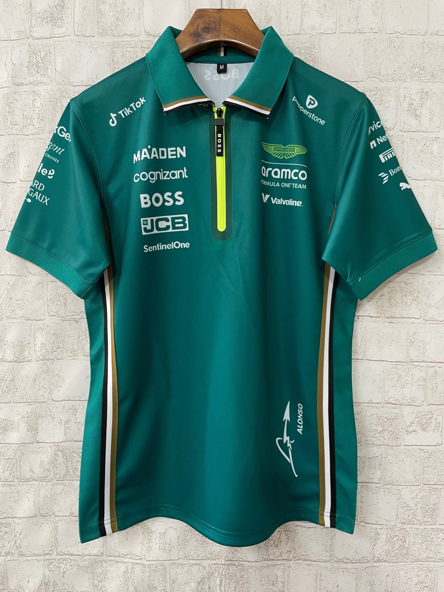 Aston Martin Aramco Cognizant F1 2025 Team Polo Formula 1 F1 Formula One - FutStore