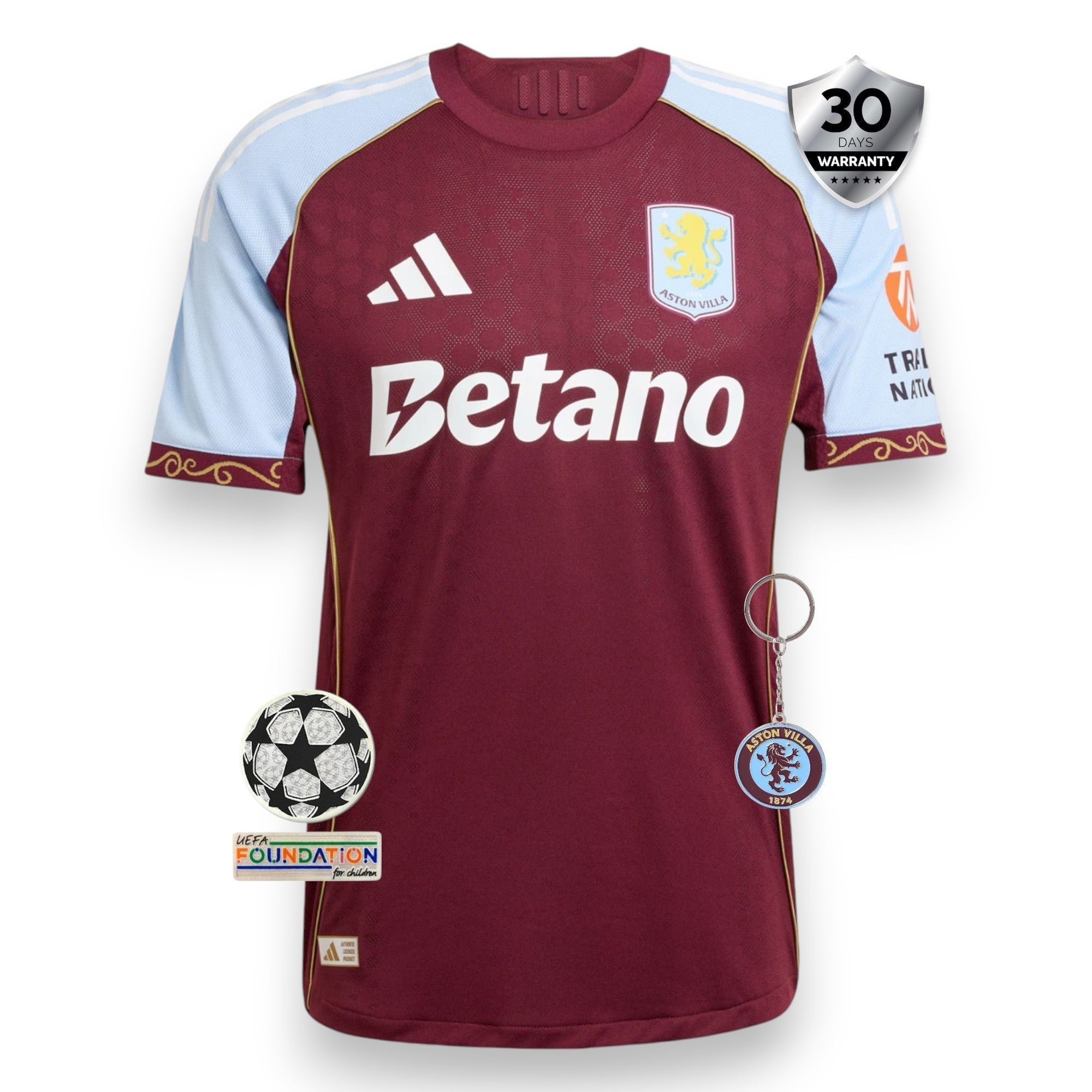 Aston Villa Home Jersey 2025/26 - FutStore
