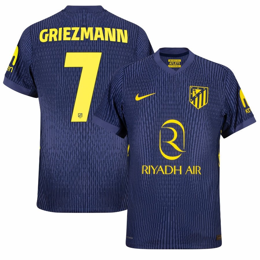Atlético Madrid Griezmann 7 Away Authentic Player [Slim Fit] Player [Slim Fit] Player [Slim Fit] Player 2025/26 - FutStore