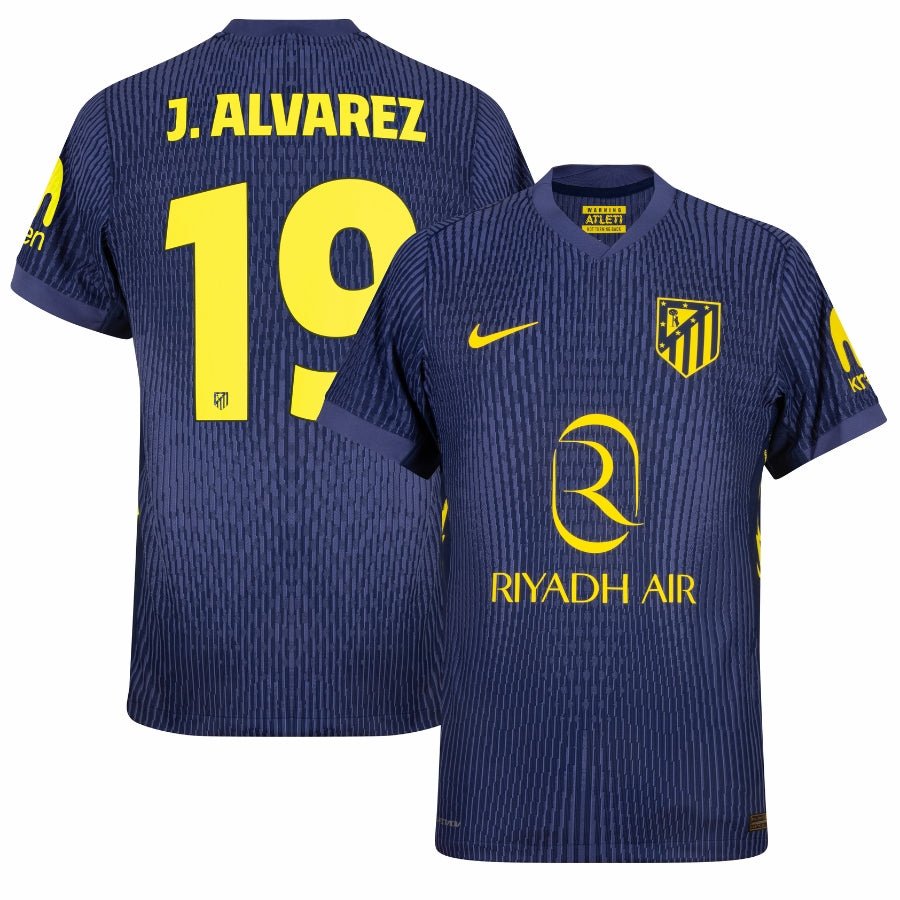 Atlético Madrid Julián Alvarez 19 Away Authentic Player [Slim Fit] Player [Slim Fit] Player [Slim Fit] Player 2025/26 - FutStore