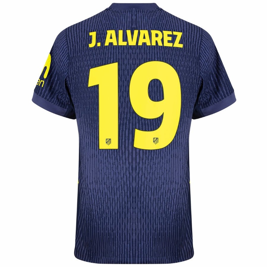 Atlético Madrid Julián Alvarez 19 Away Authentic Player [Slim Fit] Player [Slim Fit] Player [Slim Fit] Player 2025/26 - FutStore