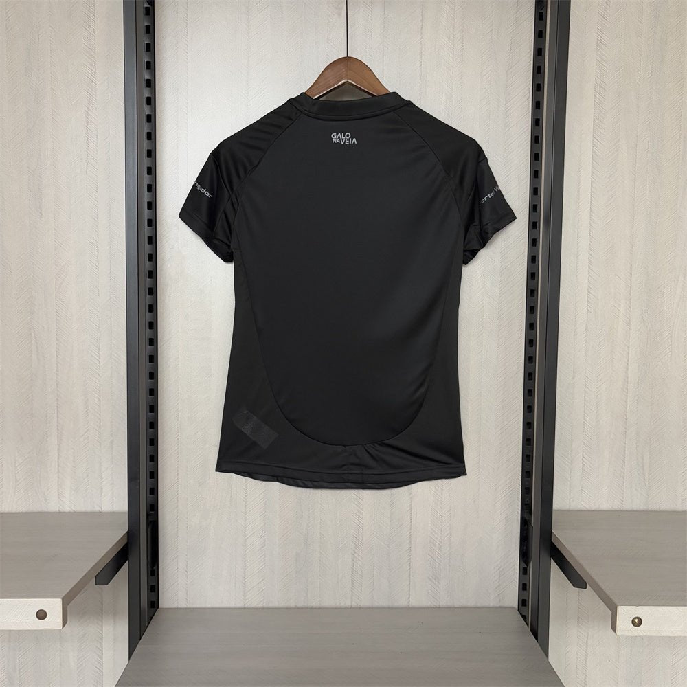 Atletico Mineiro Feminina All Black do GNV Forte e Vingador 2025/26 - FutStore