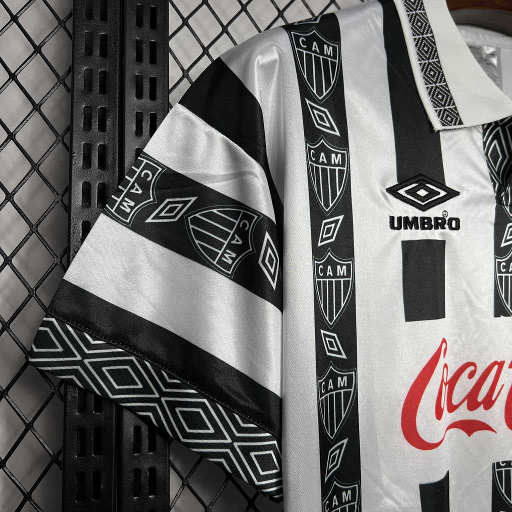 Atletico Mineiro Retro Home 1995/96 Jersey Coca - Cola - Umbro - FutStore