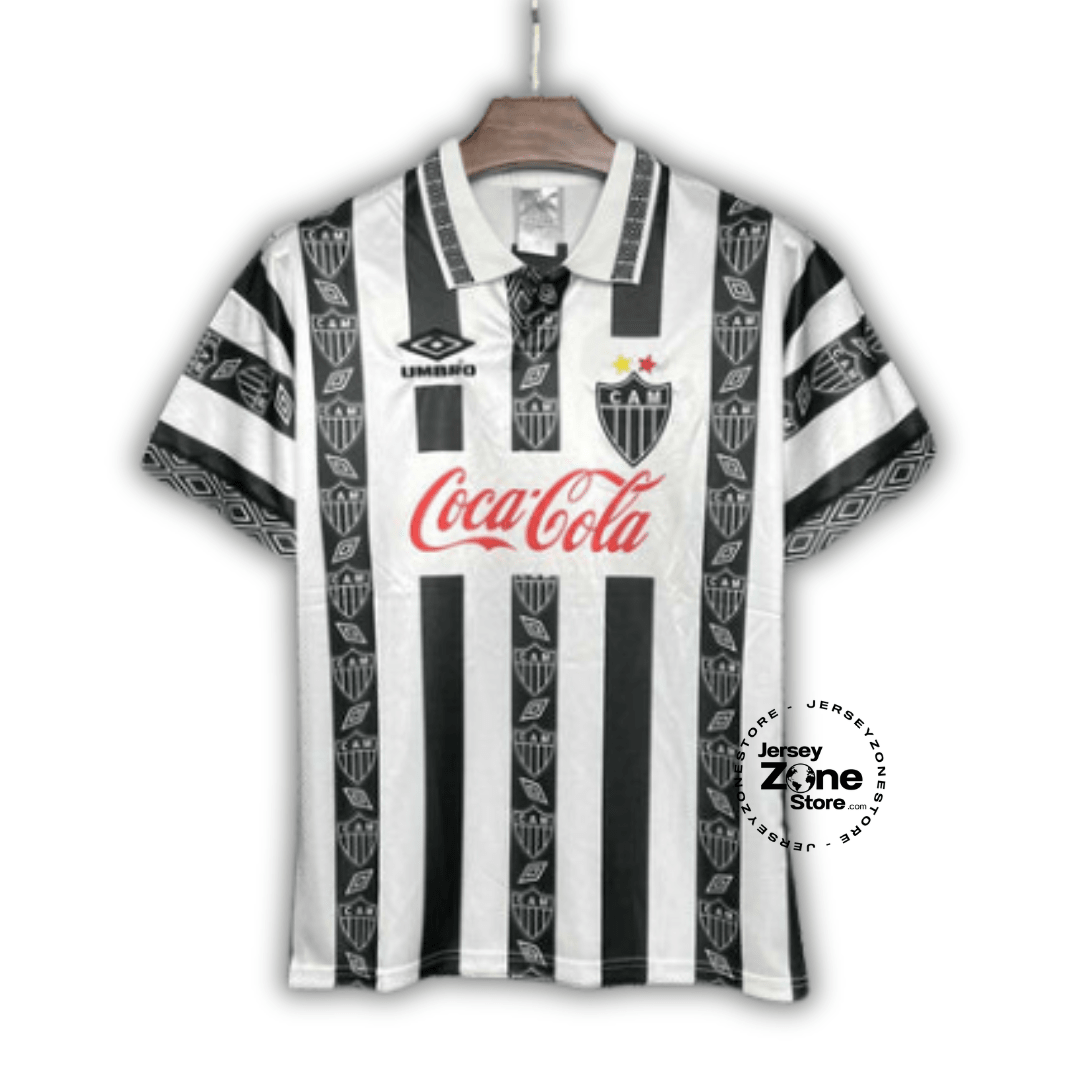 Atletico Mineiro Retro Home 1995/96 Jersey Coca - Cola - Umbro - FutStore