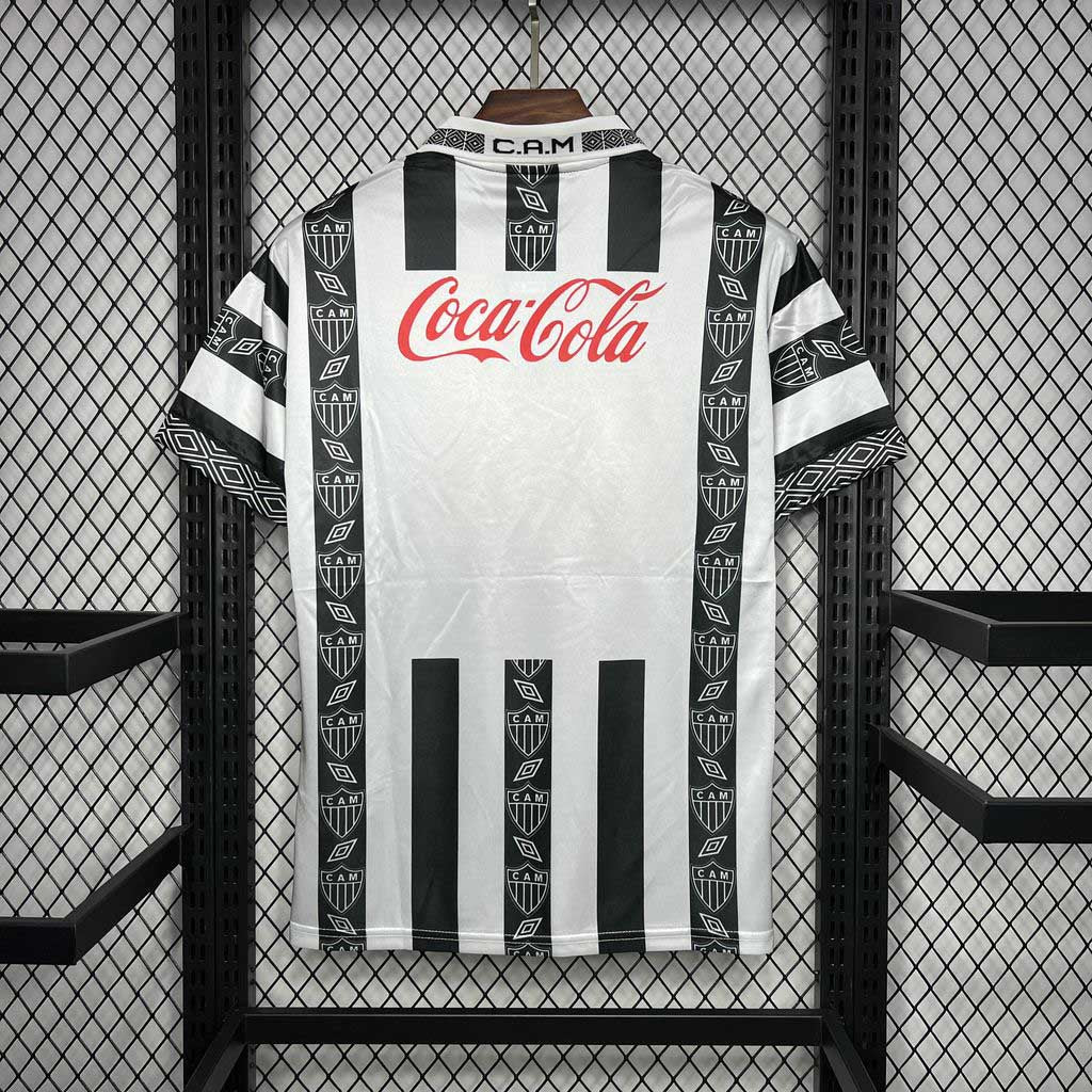 Atletico Mineiro Retro Home 1995/96 Jersey Coca - Cola - Umbro - FutStore