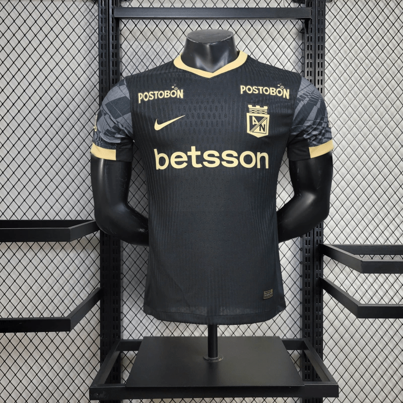 Atletico Nacional 25/26 Black Edition Jersey - Player Version - Slim Fit - FutStore