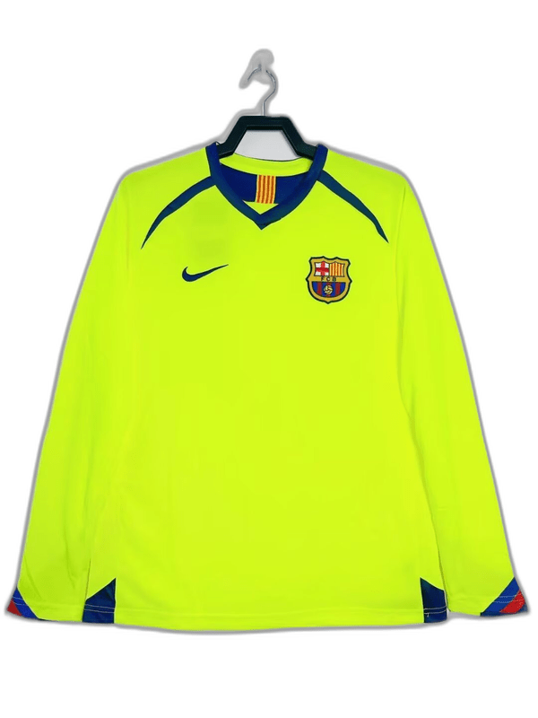 Barcelona 05/06 II Away Jersey - Long Sleeve Retro Version - FutStore