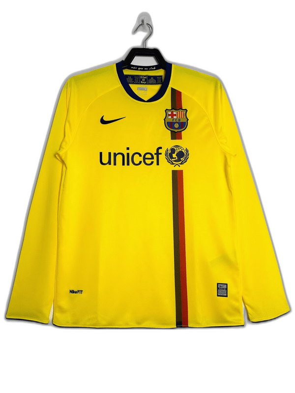 Barcelona 08/09 II Away Jersey - Long Sleeve Retro Version - FutStore