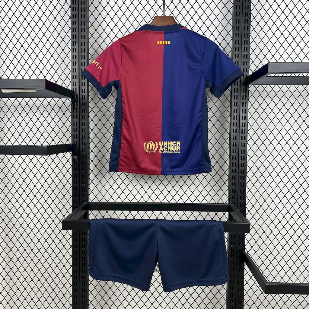 Barcelona 2024/25 Travis Scott Edition Kids Kit - Fan Version - FutStore