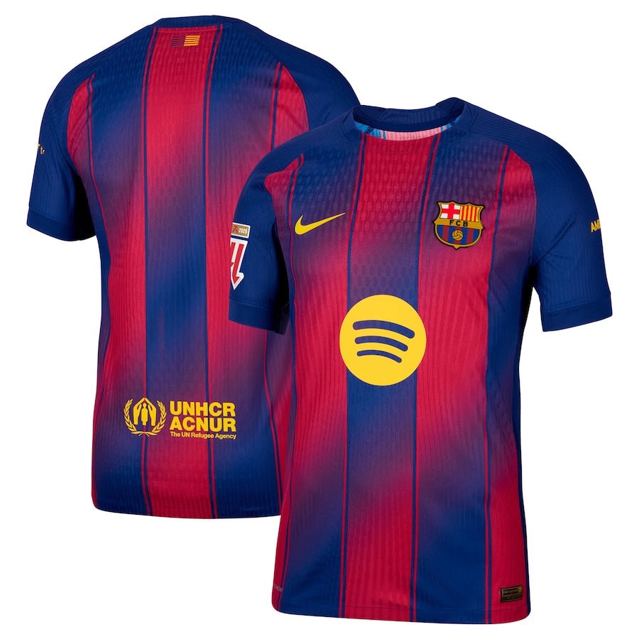 Barcelona 2025/26 Home Jogador Authentic Player [Slim Fit] Player [Slim Fit] Player [Slim Fit] Jersey with Patch - Player - Slim Fit - FutStore