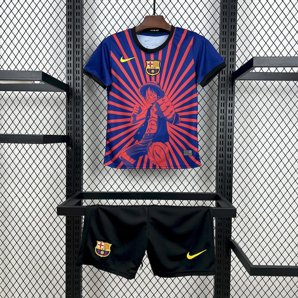 Barcelona 2025/26 - Kit Kids Monkey D. Luffy - FutStore
