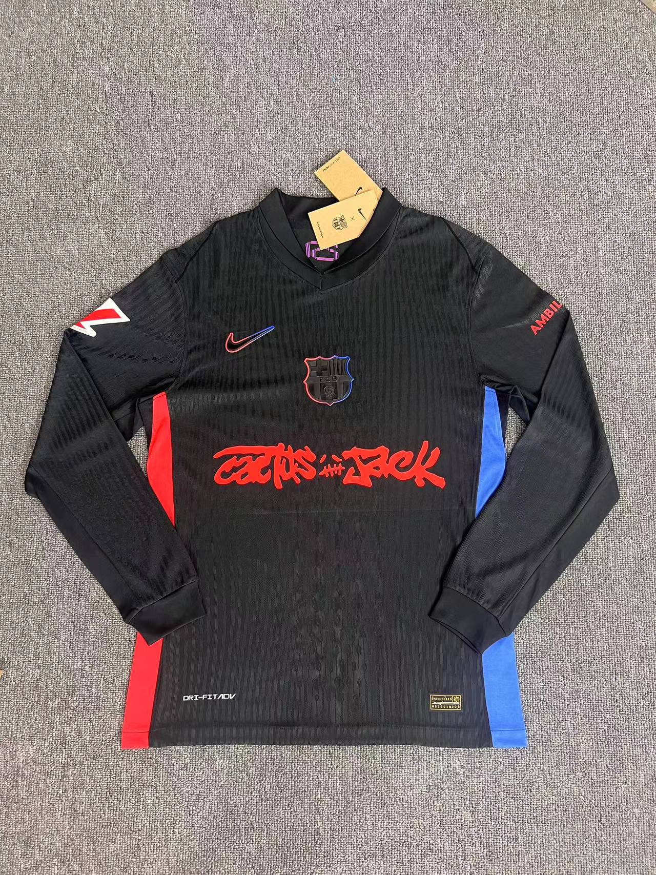 Barcelona 2025/26 Travis Scott Authentic Player [Slim Fit] Player [Slim Fit] Player [Slim Fit] Player Long Sleeve [Slim Fit] - FutStore